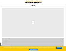 Tablet Screenshot of lecasistemi.it